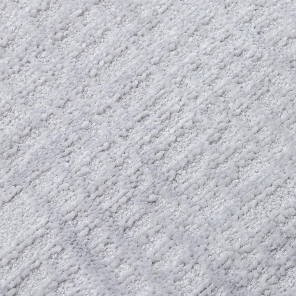 Elements Crisscross Grey Rug | Modern Geometric Design with Plush Comfort - Image 6