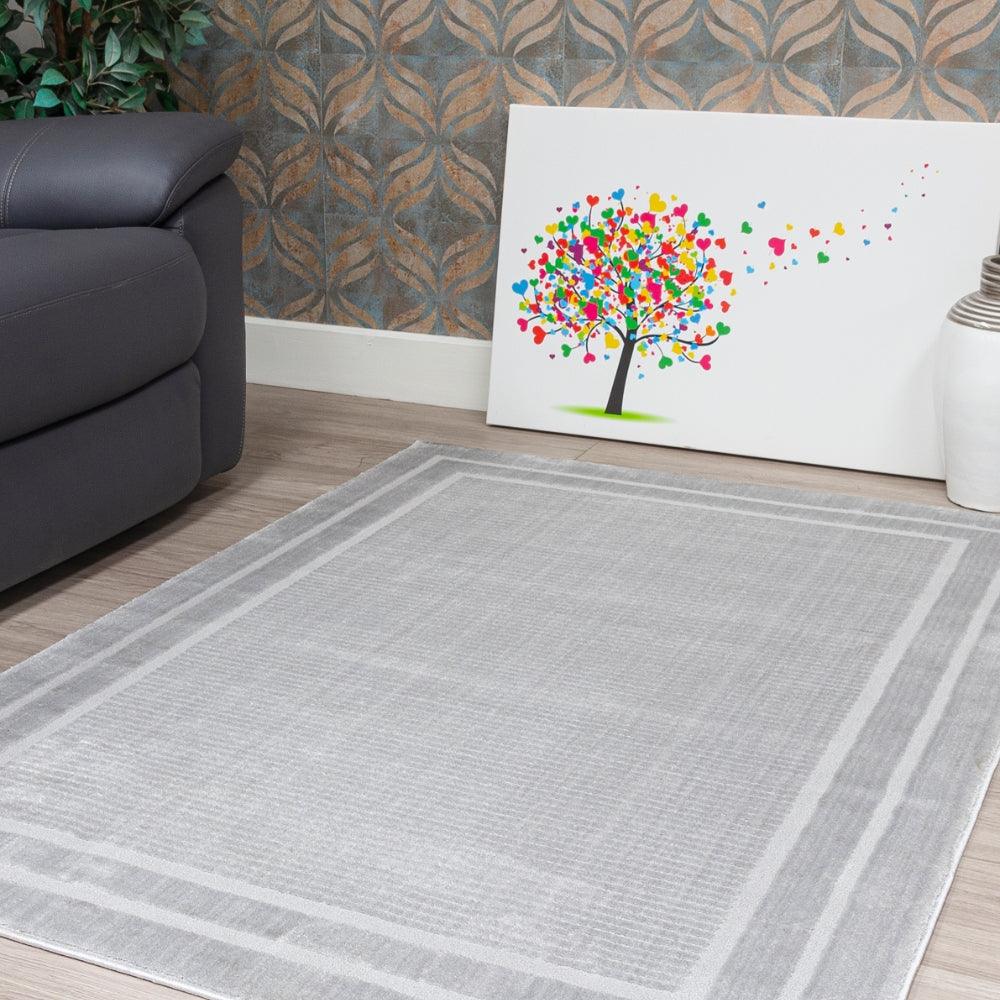 Elements Frontier Grey Rug | Soft, Stylish &  Practical - Image 3