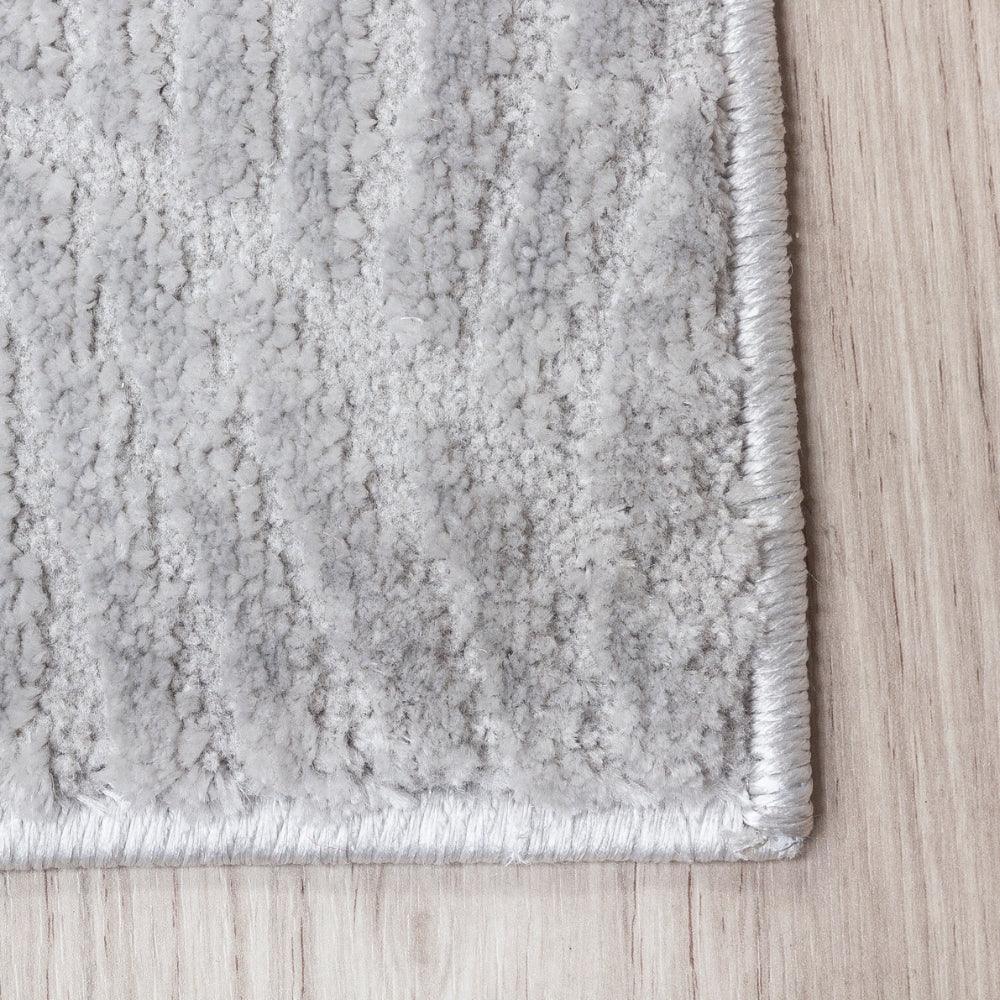 Elements Zahara Grey Rug | Soft & Modern Wave Design - Image 8