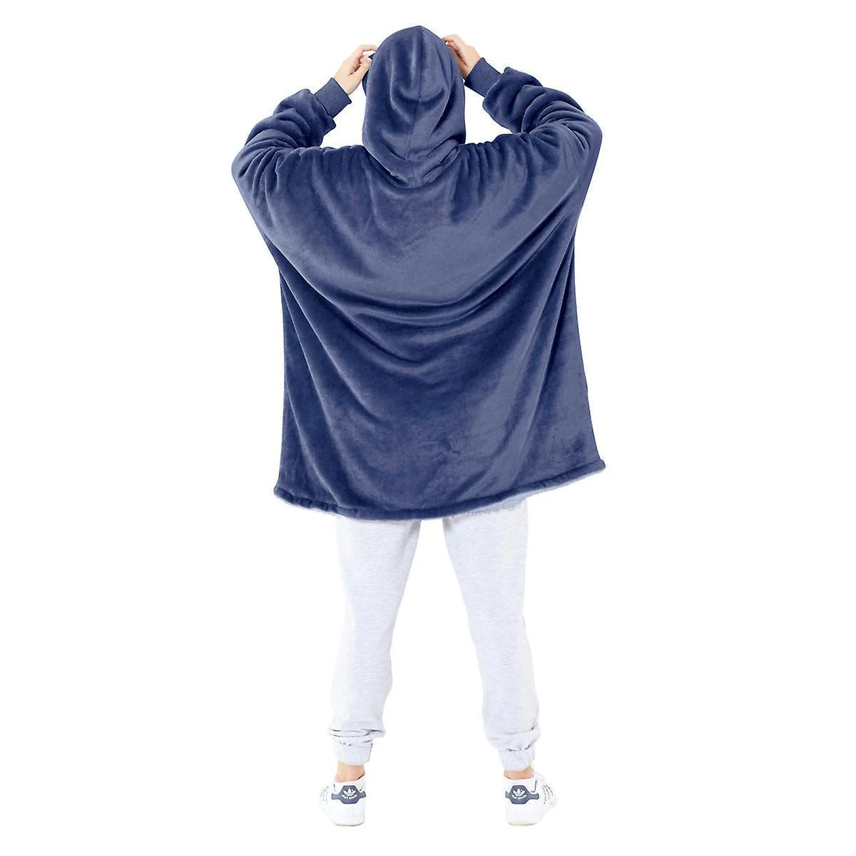 Eskimo Oversized Sherpa Hoodie | Warm & Cozy | Reversible | Sweatshirt Blanket - Image 2