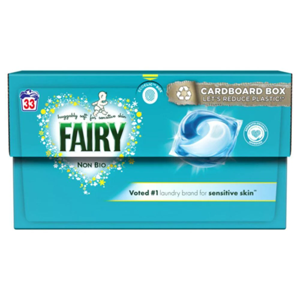 Fairy Non-Biological Washing Liquid Pods | 33 Wash