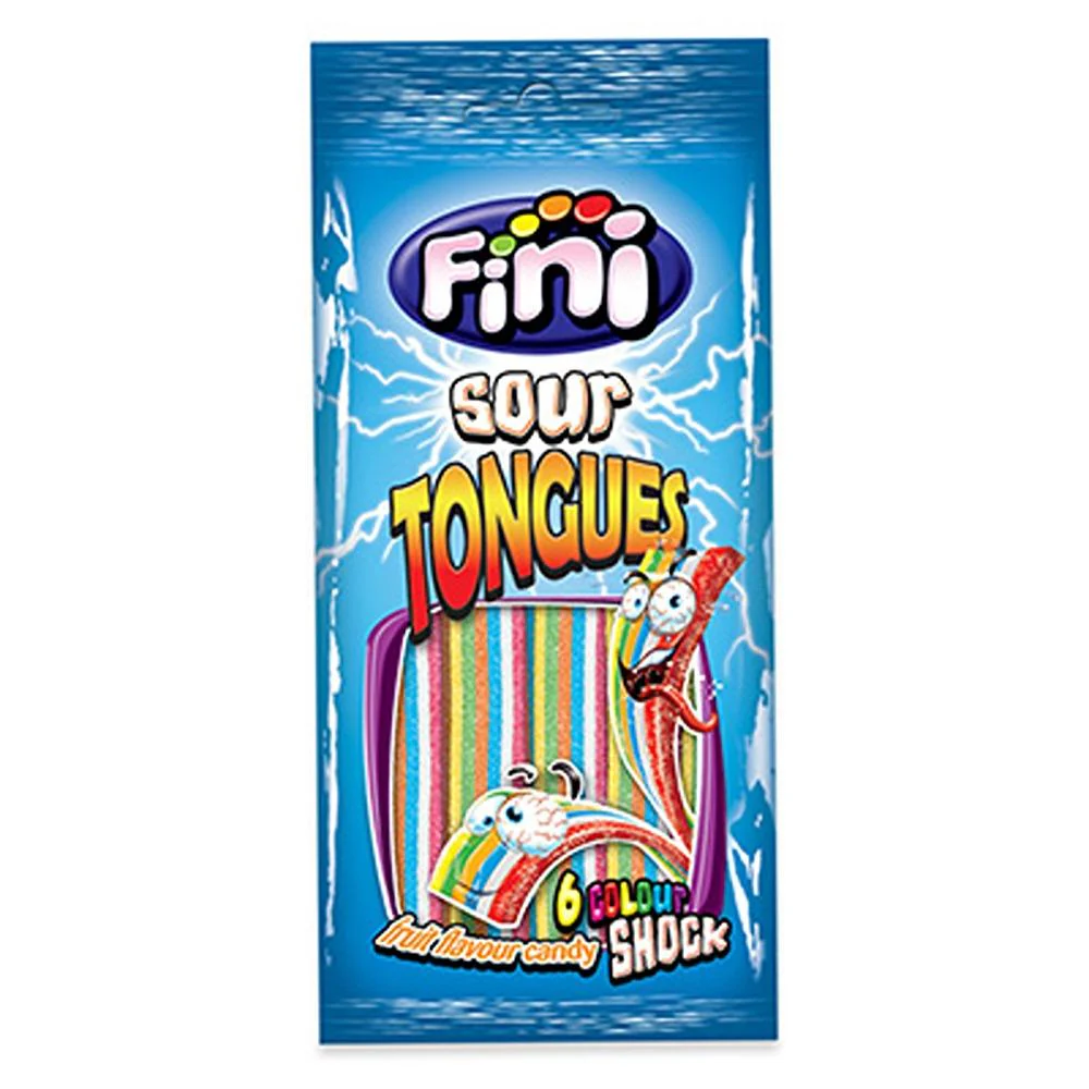 Fini Rainbow Sour Tongues | 85g