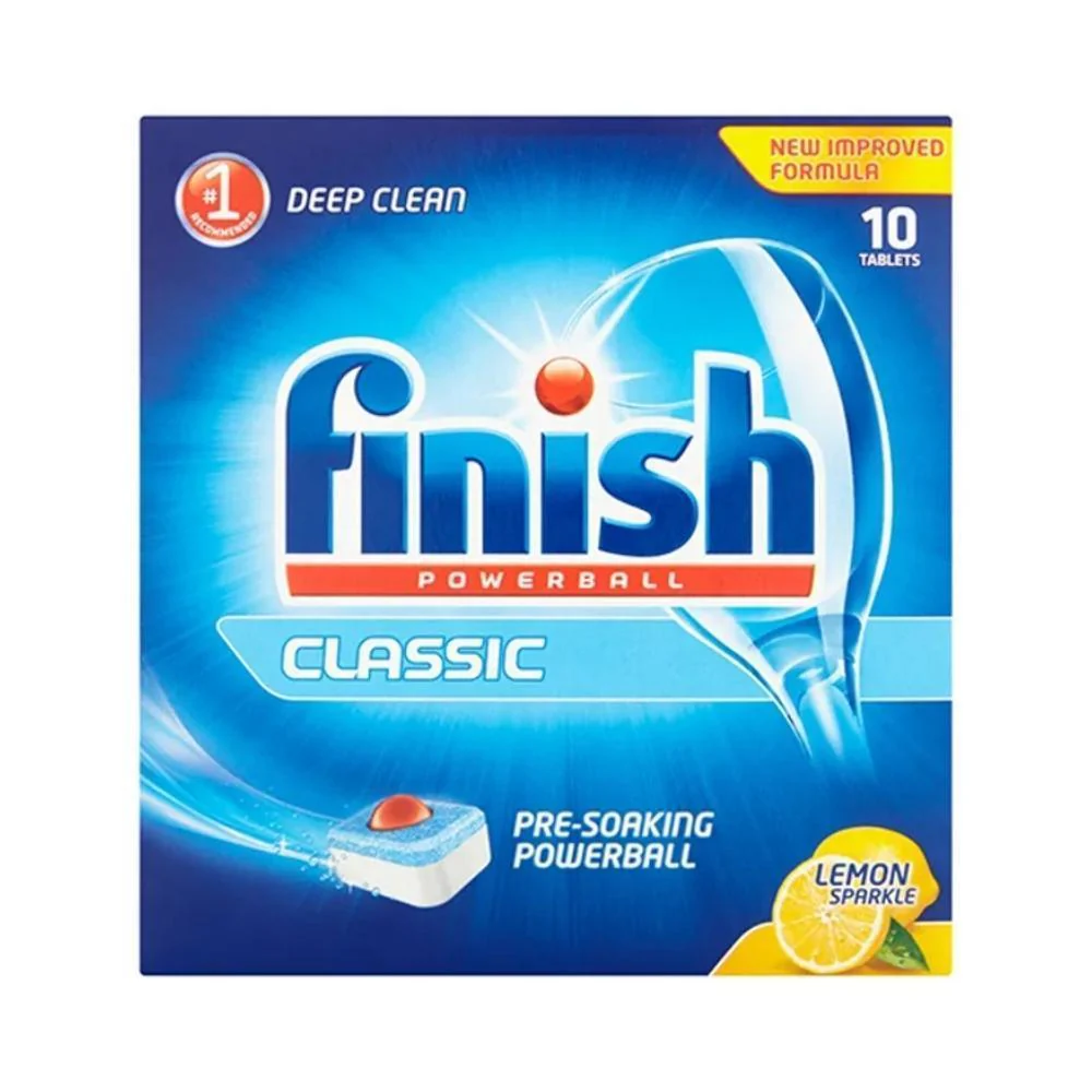 Finish Powerball Classic Lemon Sparkle | 10 Pack