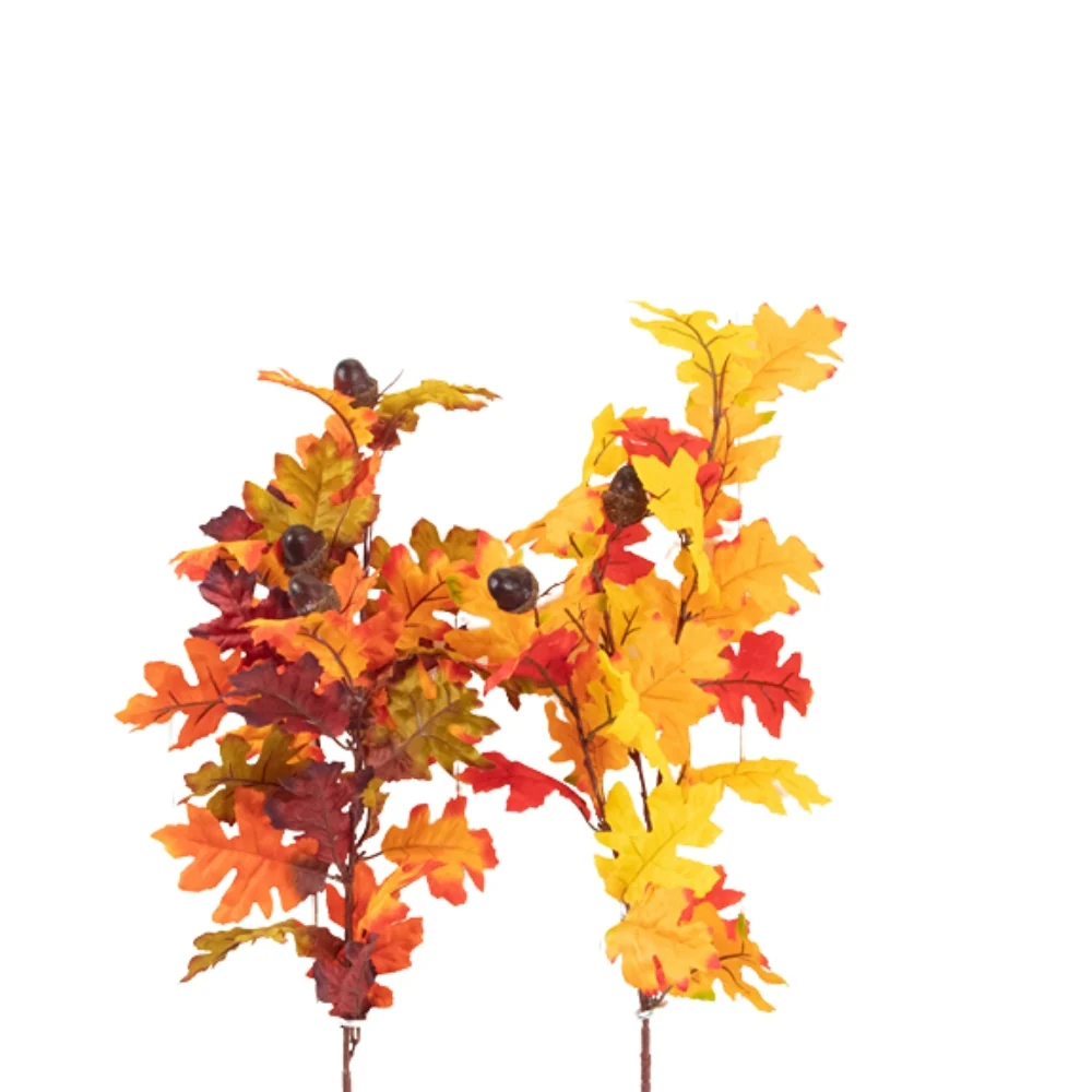 Florelle Large Acorn Stem | Autumn Foliage with Berries - Image 2
