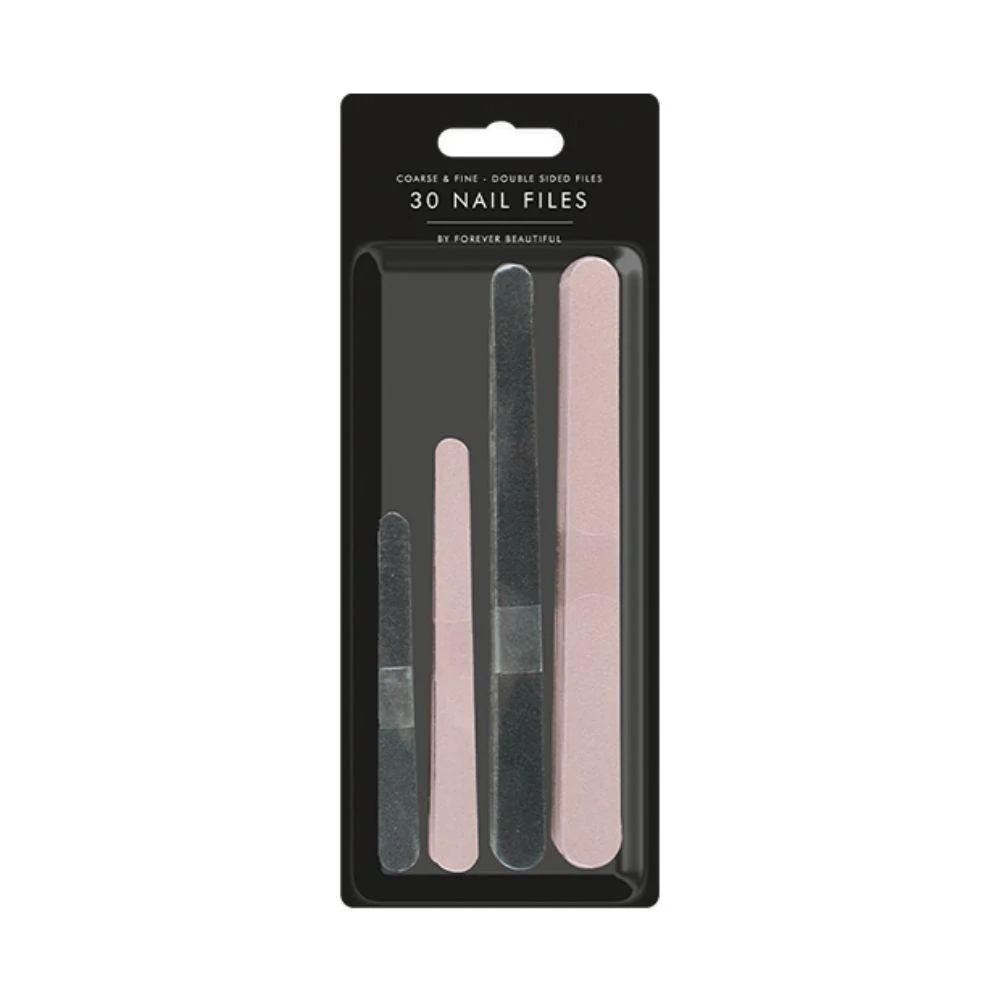 Forever Beautiful Nail Files | 30 Pack