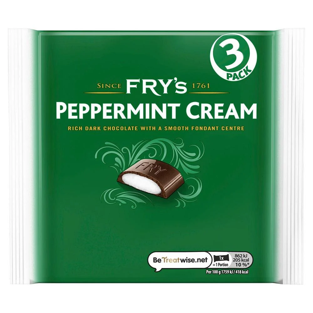 Fry's Peppermint Cream Dark Chocolate | Pack of 3