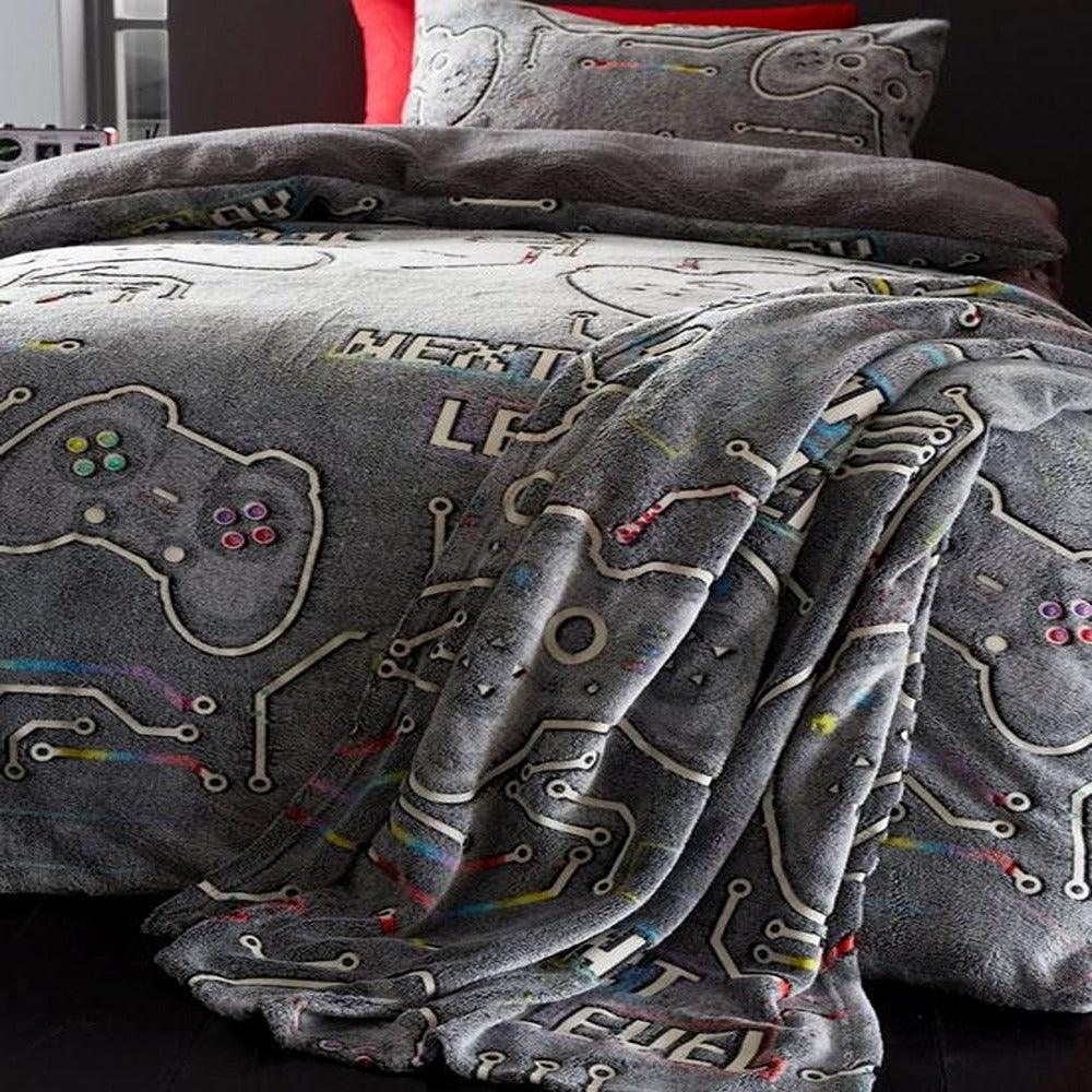 Game Over Fleece Throw | 130X170Cm - Image 3