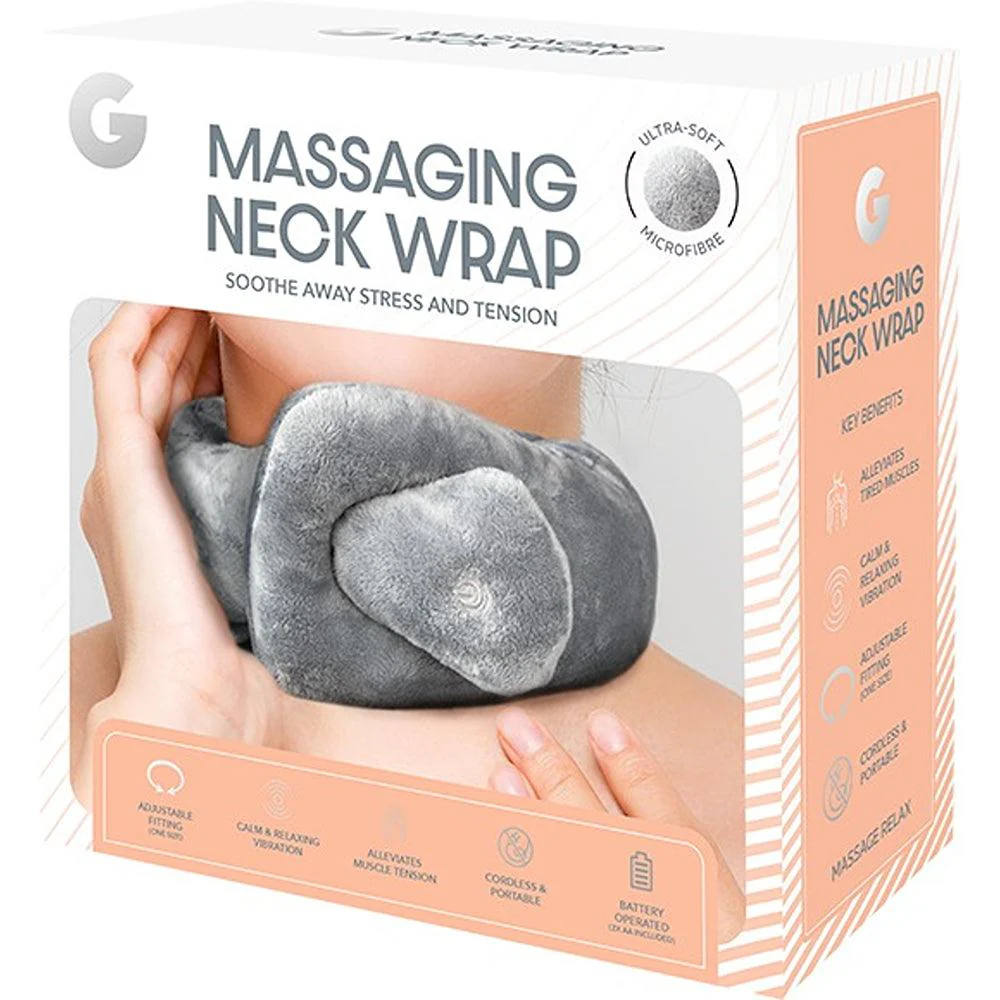 Gifts & Gadgets Ultra Soft Massage Neck Wrap