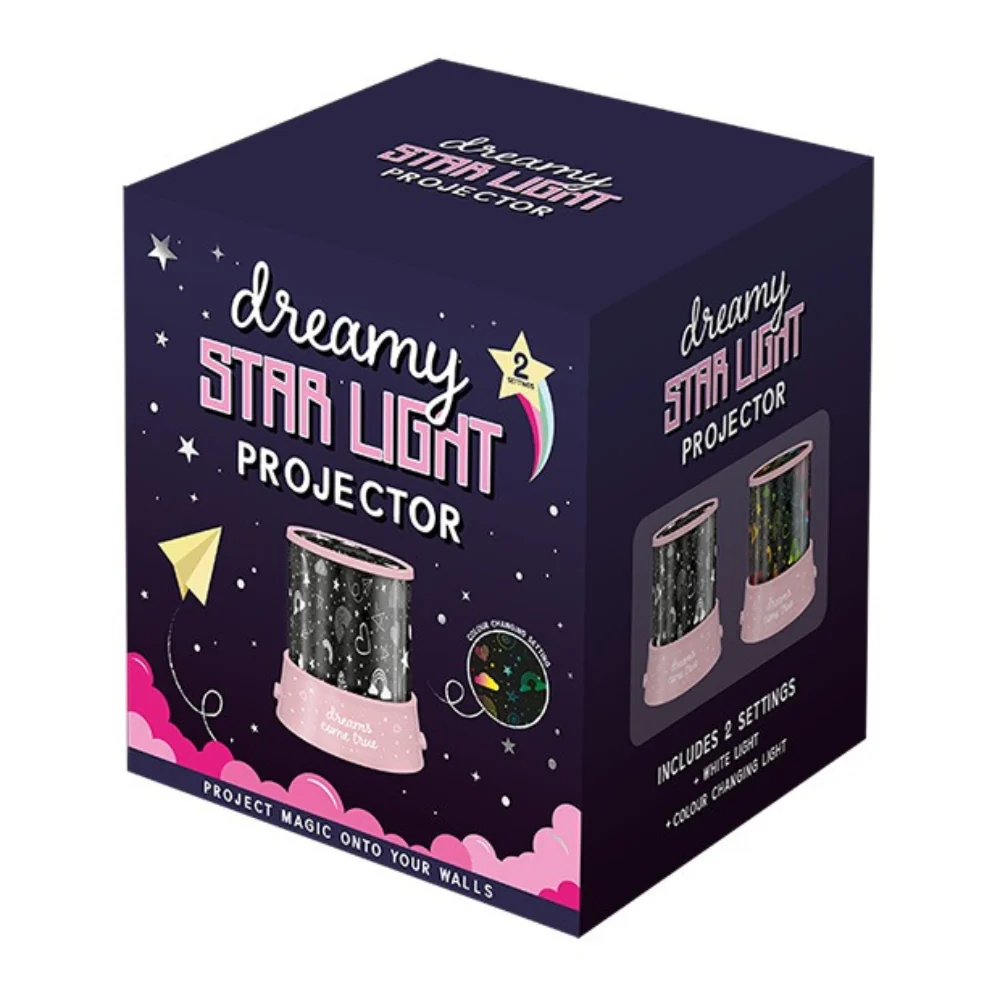 Gifts & Gadgets Night Light Projector Starry Sky | Dual Light Modes - Image 3