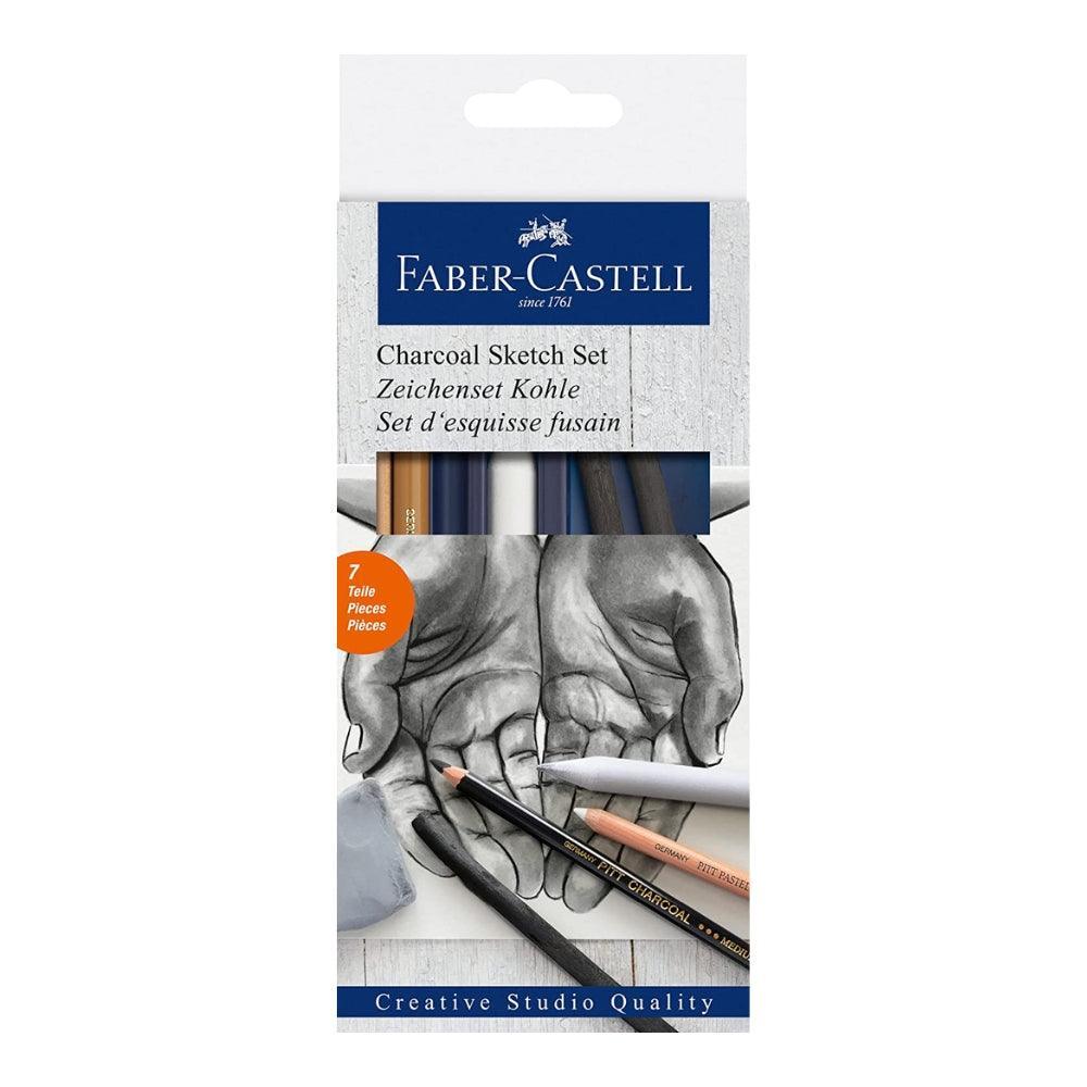 Goldfaber Charcoal Drawing Set 7 Piece