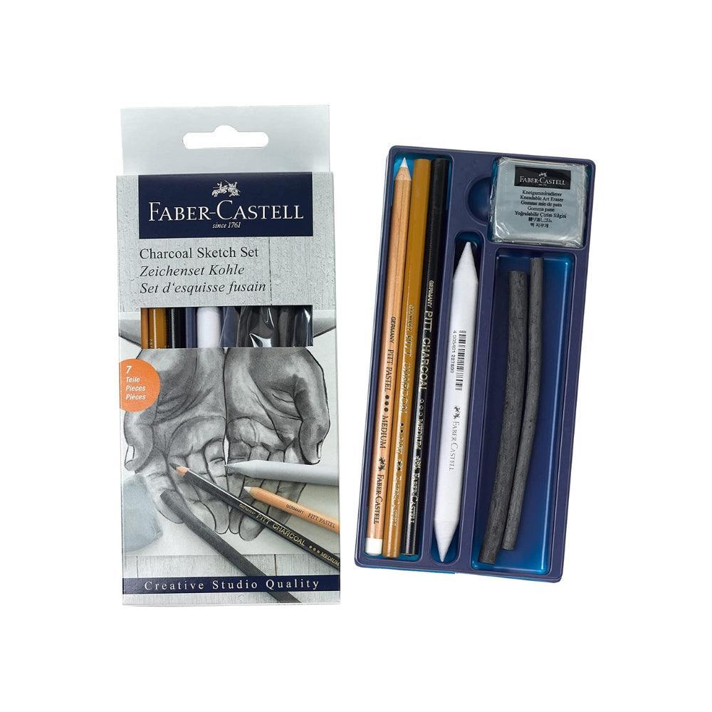 Goldfaber Charcoal Drawing Set 7 Piece - Image 2