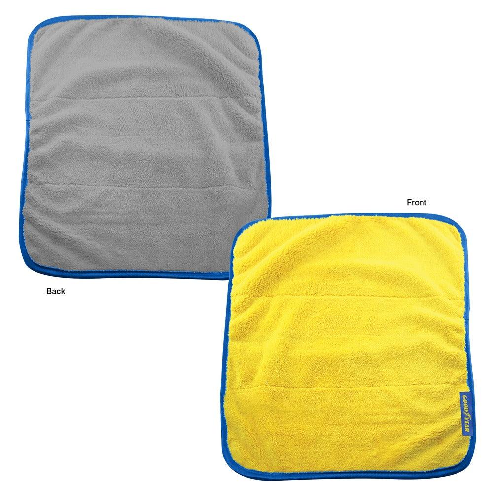 Goodyear 2-in-1 Valet Cloth | Large, Microfiber, Dual-Sided - Image 3