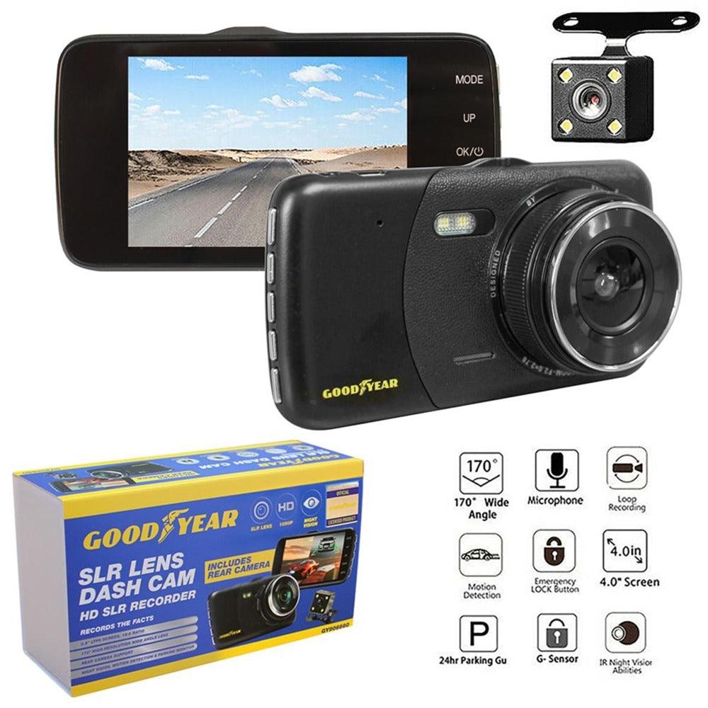 Goodyear Dash Cam with Reverse Camera | Night Vision & Motion Detection - Image 3