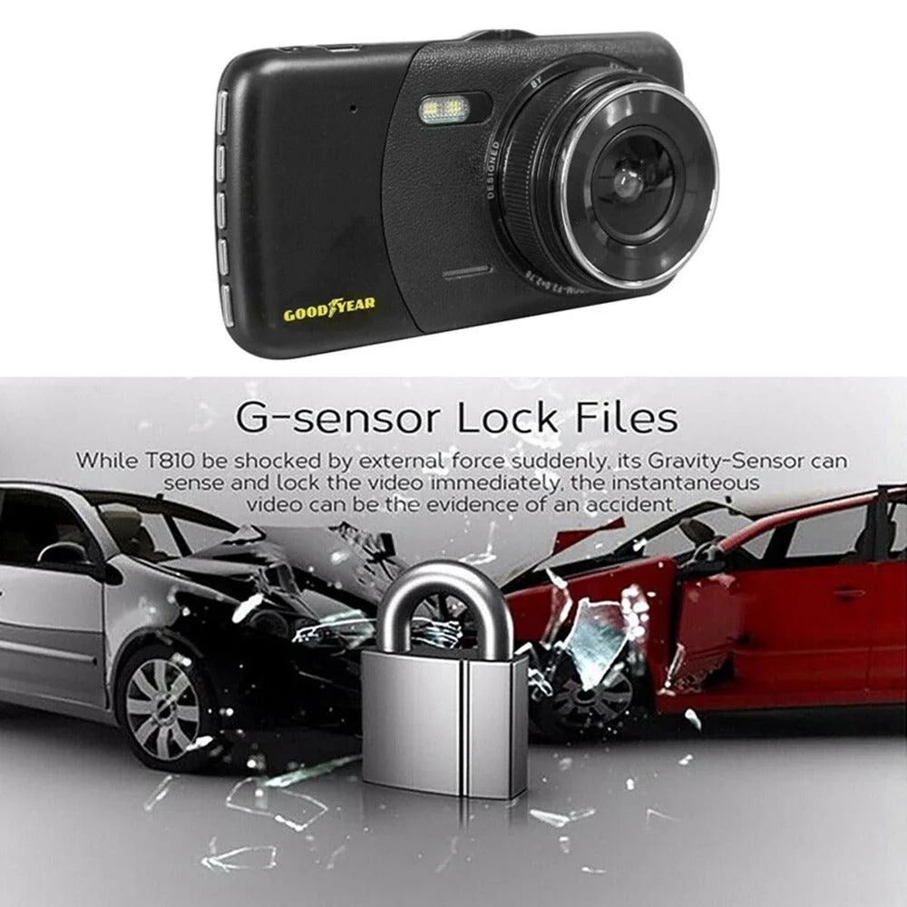 Goodyear Dash Cam with Reverse Camera | Night Vision & Motion Detection - Image 6