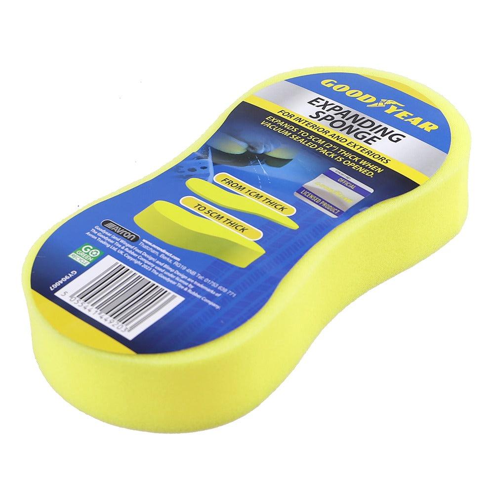 Goodyear Ergonomic High-Density Expanding Sponge | Vibrant Yellow - Image 6
