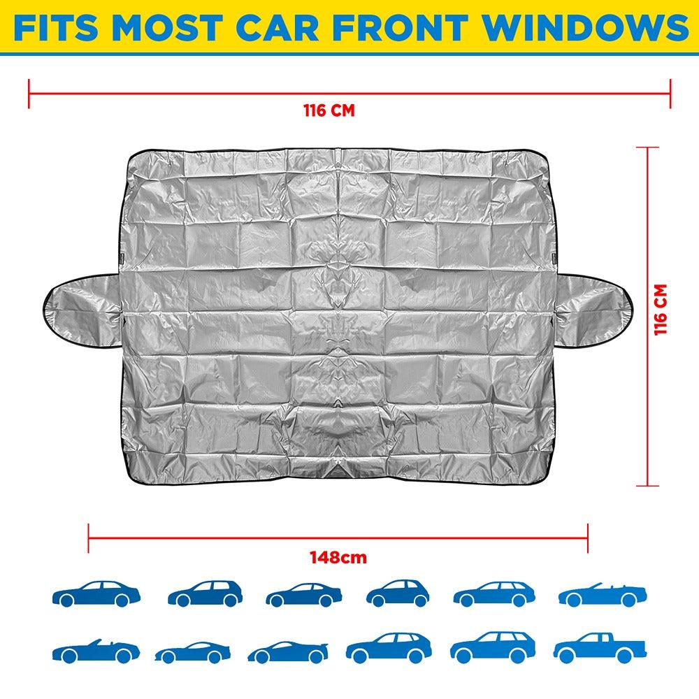 Goodyear Frost-Resistant Windscreen Cover | Weatherproof Shield for All-Season Use - Image 4