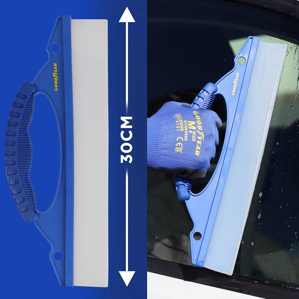 Goodyear Silicone Window Squeegee | Vibrant Blue Ergonomic Grip - Image 5