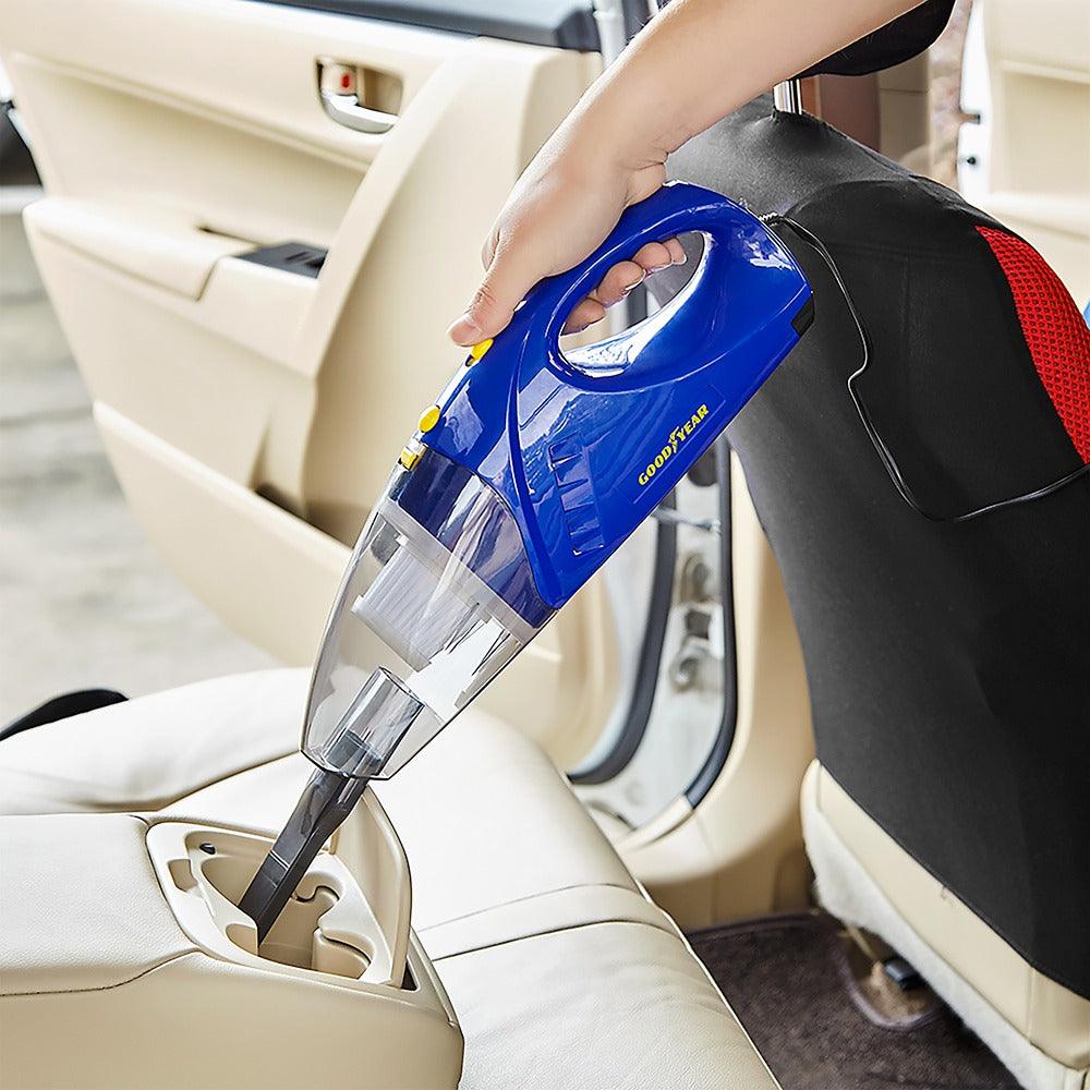 Goodyear Wet & Dry 12V Vacuum Cleaner | Blue Finish & Powerful Suction - Image 3