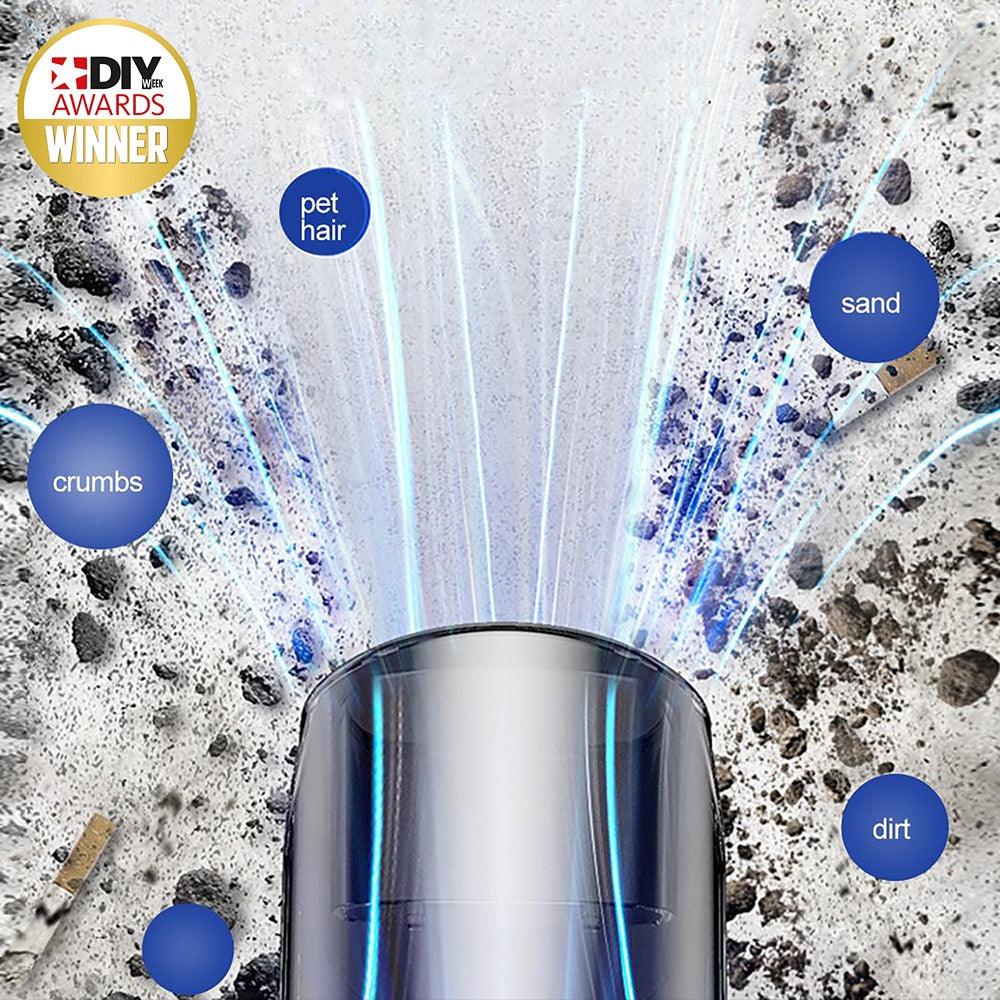 Goodyear Wet & Dry Cordless Vacuum Cleaner | USB Charging, Powerful Suction, Versatile Attachments - Image 7