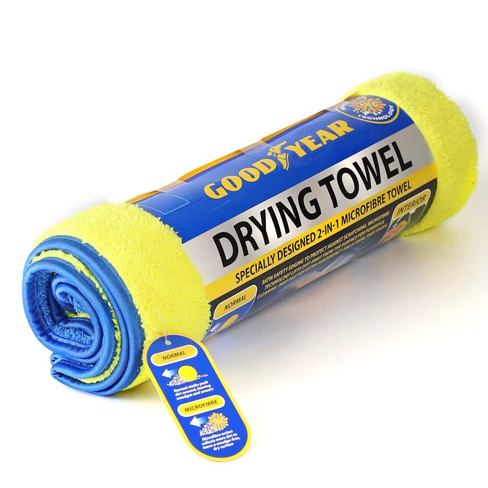 Goodyear XL Microfibre Drying Towel | Plush Texture - Image 2