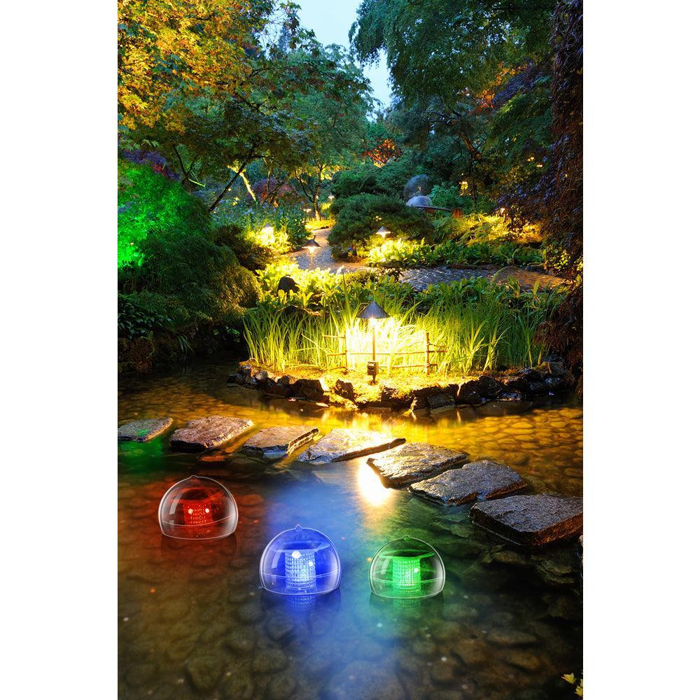 Grundig Colour Changing Solar LED Floating Light Sphere | 11cm - Image 4