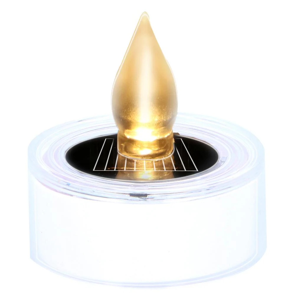Grundig Solar Tea Light Diameter 5 x 5.5cm | Pack of 2 - Image 2