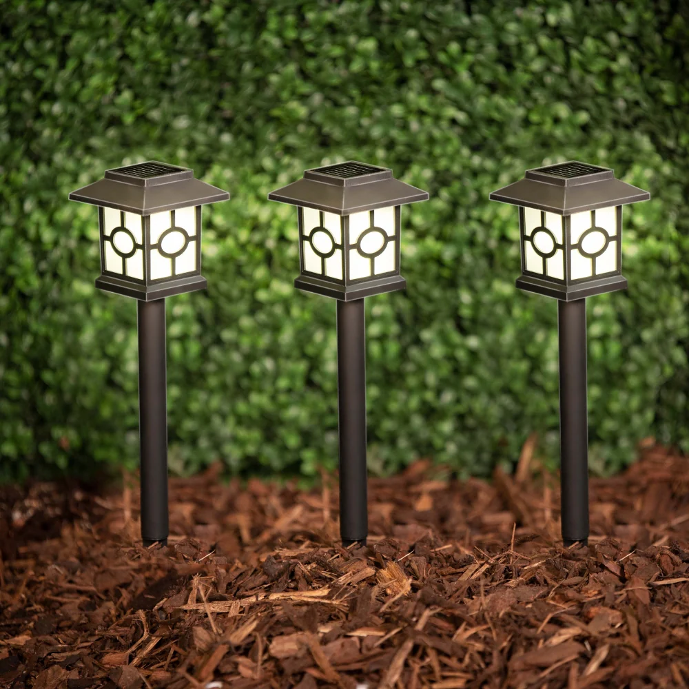 Grundig Warm Whie Led Solar Light With Ground Spike | Pack of 3 - Image 3
