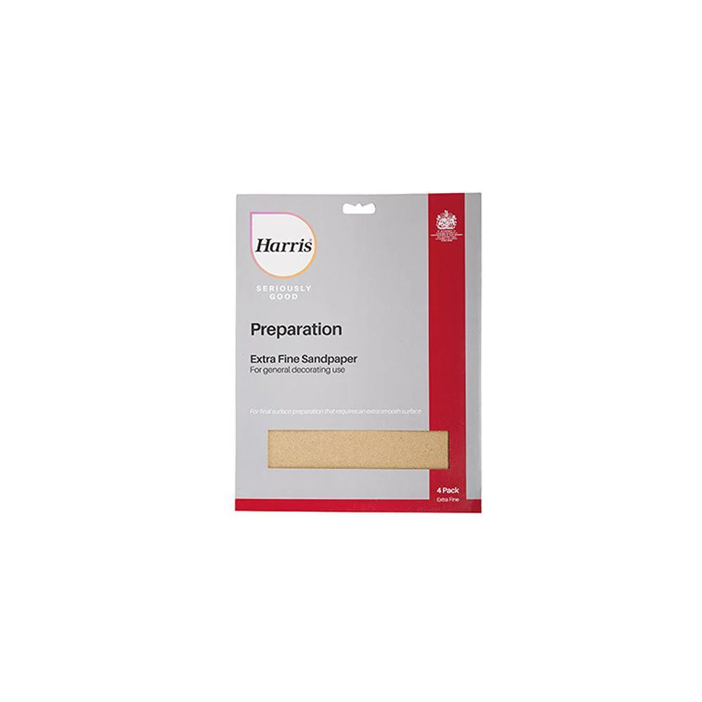 Harris Seriously Good Preparation Sandpaper | Extra Fine - Image 2