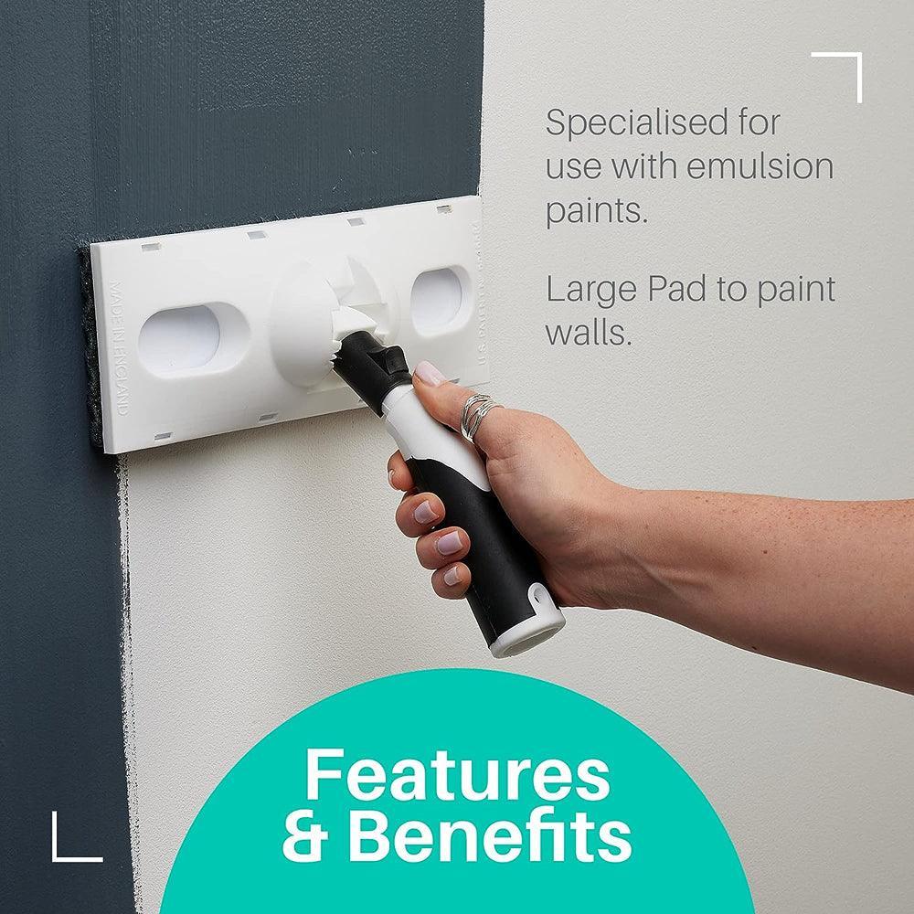 Harris Seriously Good Walls & Ceilings Paint Pad Kit | 9in - Image 6