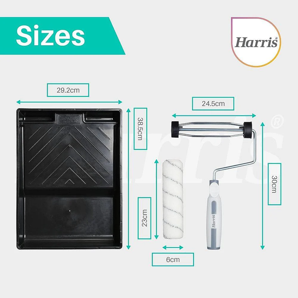 Harris Seriously Good Walls & Ceilings Sleeve Set | 9in| Pack of 4 - Image 6