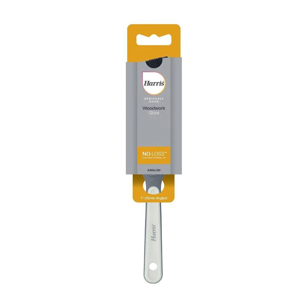 Harris Seriously Good Woodwork Gloss Angled Paint Brush | 25mm/1in