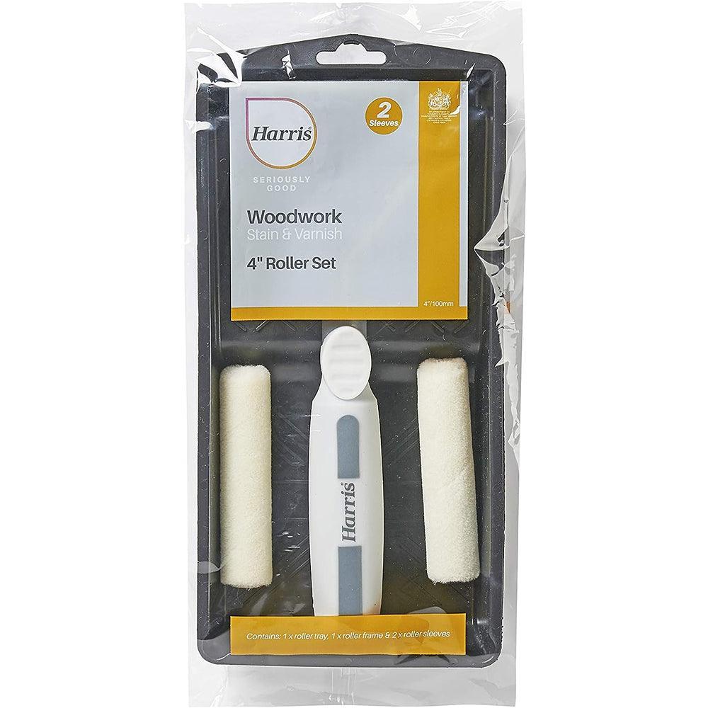 Harris Seriously Good Woodwork Stain & Varnish 4in Set - Image 2