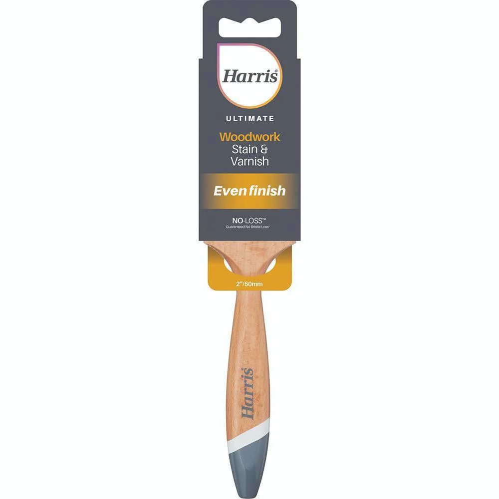 Harris Ultimate Interior Stain & Varnish Paint Brush | 50mm/2in