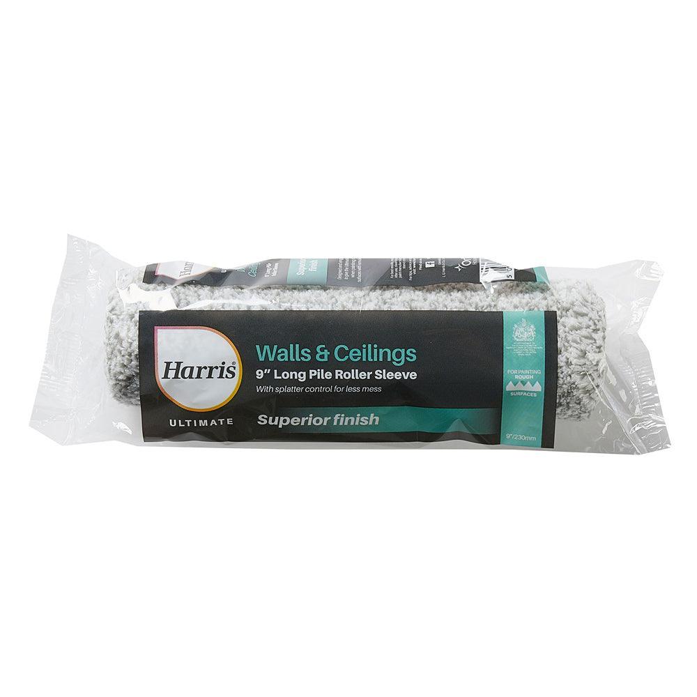Harris Ultimate Walls & Ceilings Long Pile Painter Roller Sleeve | 9in - Image 2