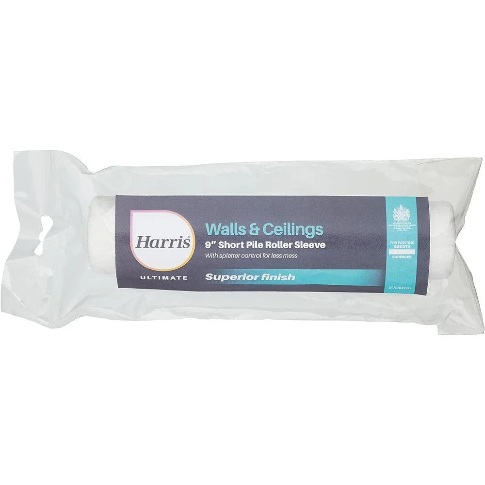 Harris Ultimate Walls & Ceilings Short Pile Sleeve | 9in