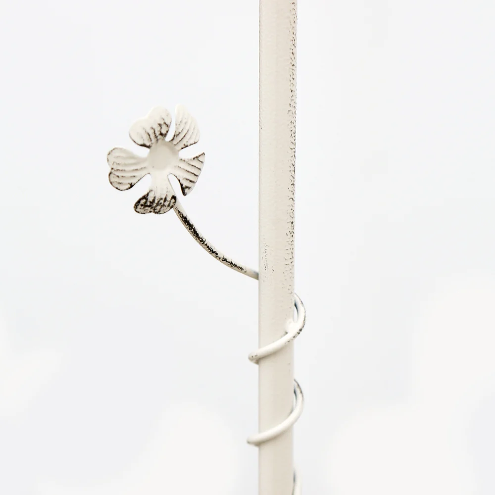 Heritage Bench and Arch Garden Furniture | Antique White Outdoor Seat - Image 6