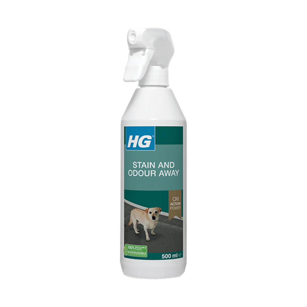 HG Dog Stain & Odour Remover Trigger Spray | Oxi Action, 500ml