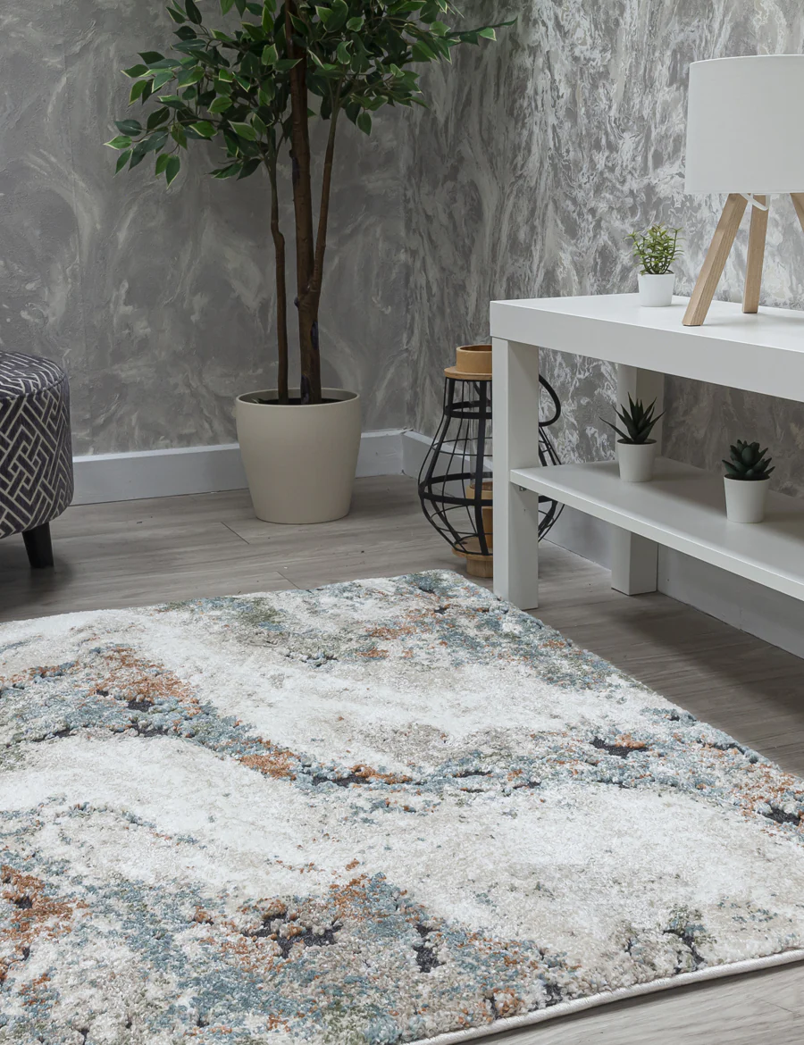 Hometrends Astoria Seascape Rug | 120x170cm - Image 4