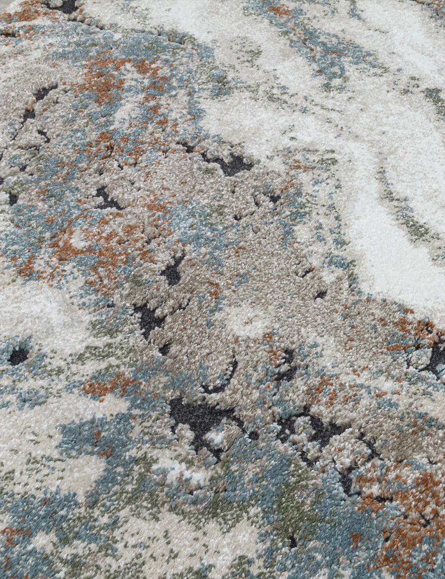 Hometrends Astoria Seascape Rug | 120x170cm - Image 5
