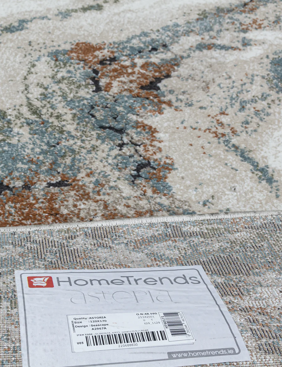 Hometrends Astoria Seascape Rug | 120x170cm - Image 9