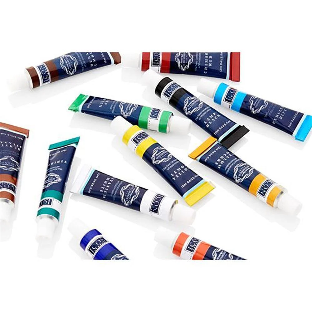 Icon Art & Craft Superior Quality Watercolour Paints | 12 x 12ml - Image 6