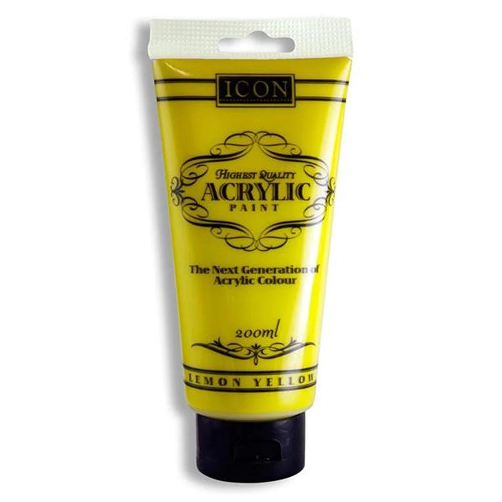 Icon High Quality Acrylic Paint | 200ml - Image 4