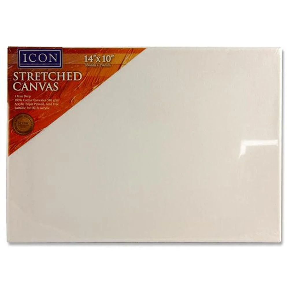 Icon Stretched Canvas | Suitable for Oil & Acrylic