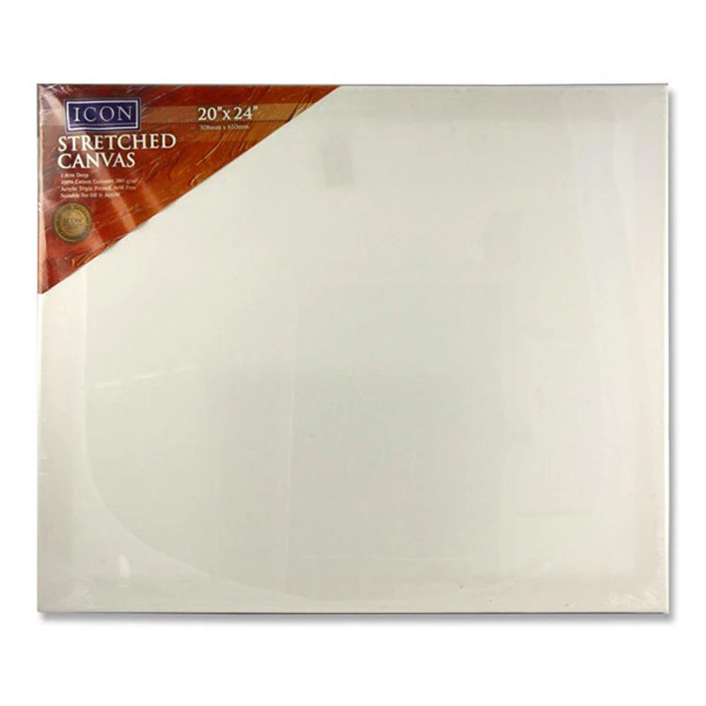 Icon Stretched Canvas | Suitable for Oil & Acrylic - Image 2