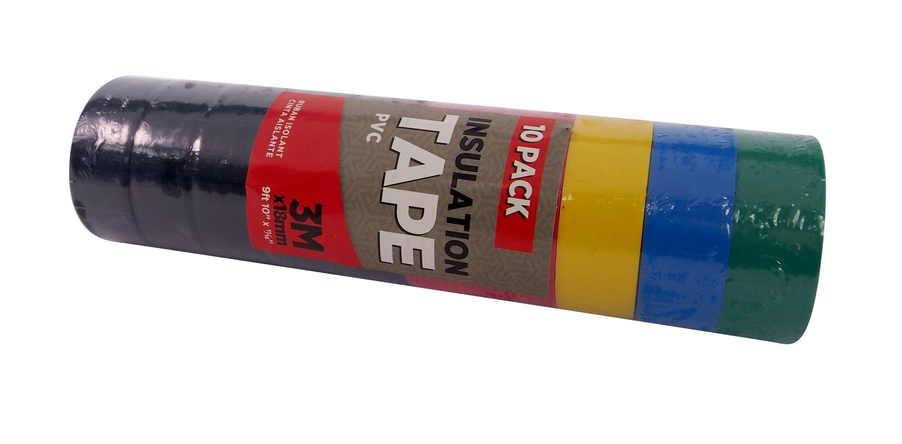 Insulating Tape | 10 Pack | Assorted