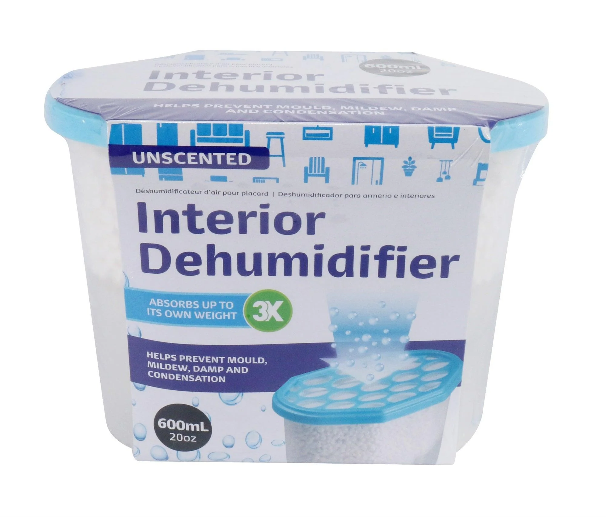 Unscented Interior Air Humidifier 600ml