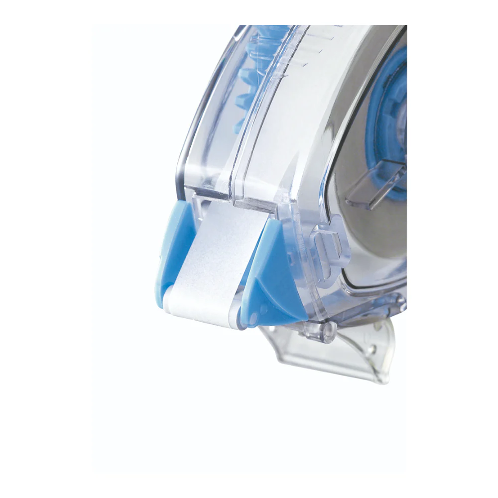 Japan Plus Permanent Glue Tape Roller | 10m x 8.4mm, Clear Dispenser - Image 3
