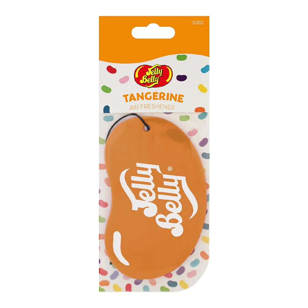Jelly Belly 3D Tangerine Jelly Bean Air Freshener | Hanging, Orange