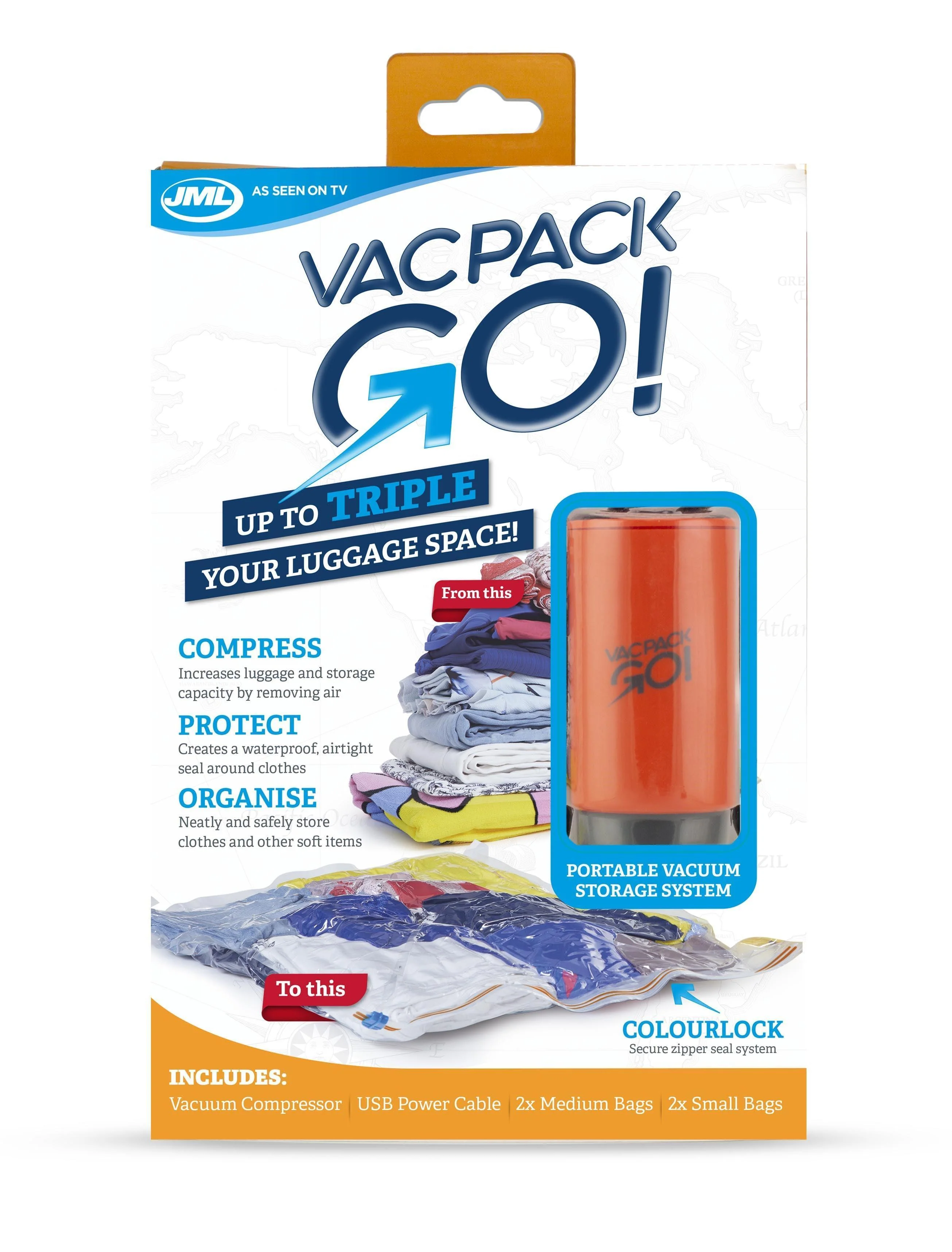 JML Vac Pack Go | Triple Your Luggage Space