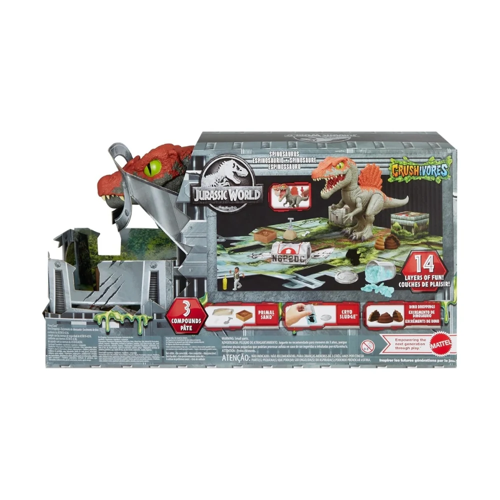 Jurassic World Crushivores Spinosaurus Toy